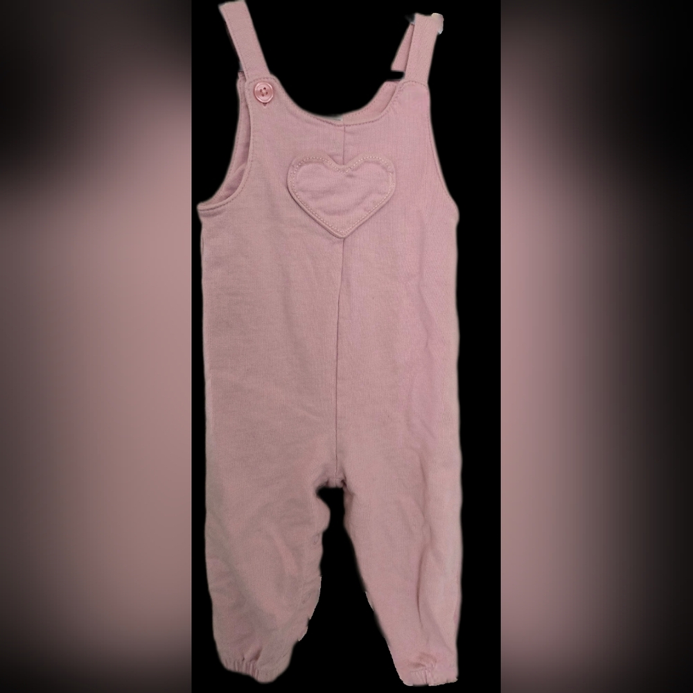 Carter's Pink Baby Overalls